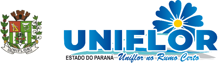 Logo da prefeitura de Uniflor